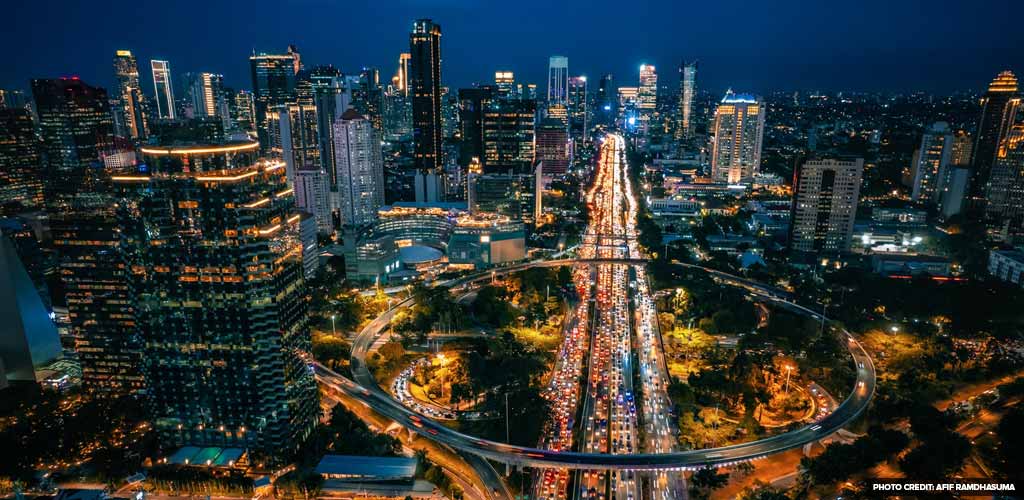 Jakarta drone view - top 10 things to do in Jakarta