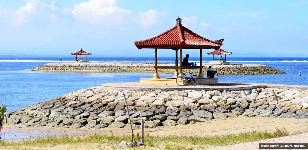 Scenic spots in Sanur, Bali